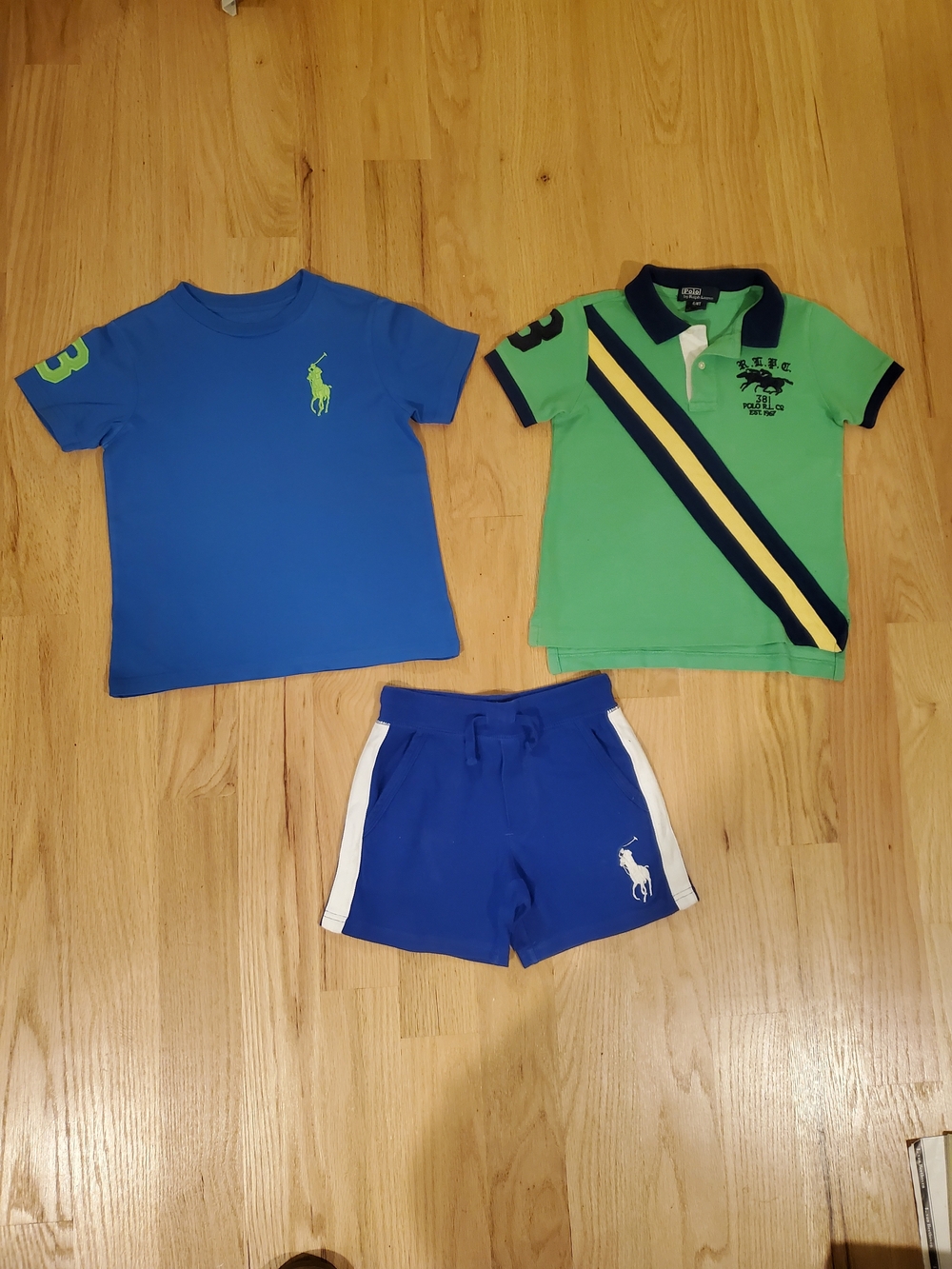 Ralph Lauren Kids Polo Tee and Shorts